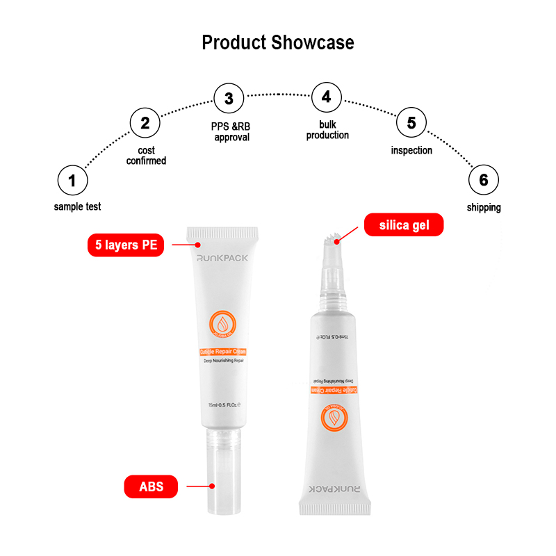 tube for cream packaging for cosmetic products