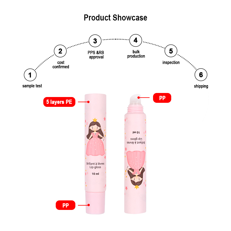 Lip Gloss Moisturizing Tubes