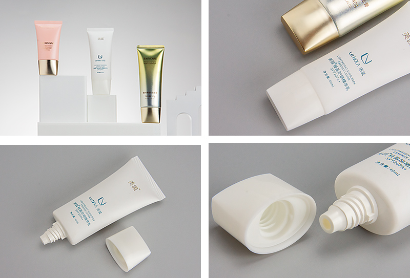  oval sunscreen essence packaging