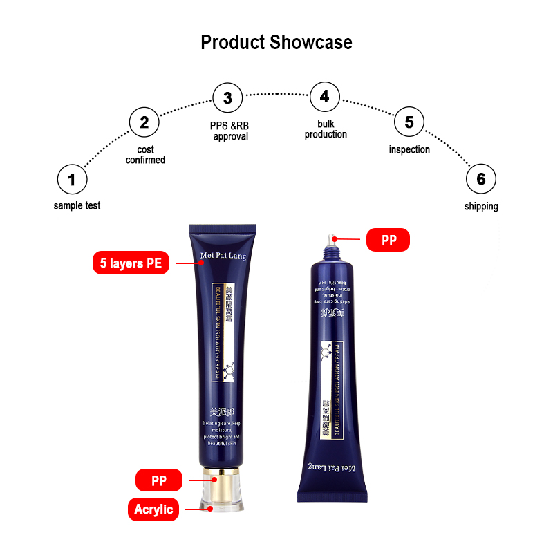 Luxury Custom Cosmetic Tube Packaging