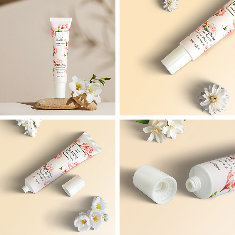 soft plastic cosmetic hand cream