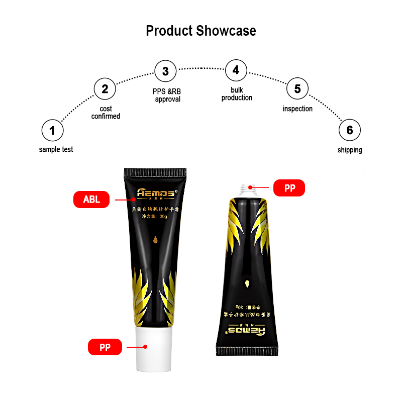 china wholesale soft cosmetic hand cream squeeze