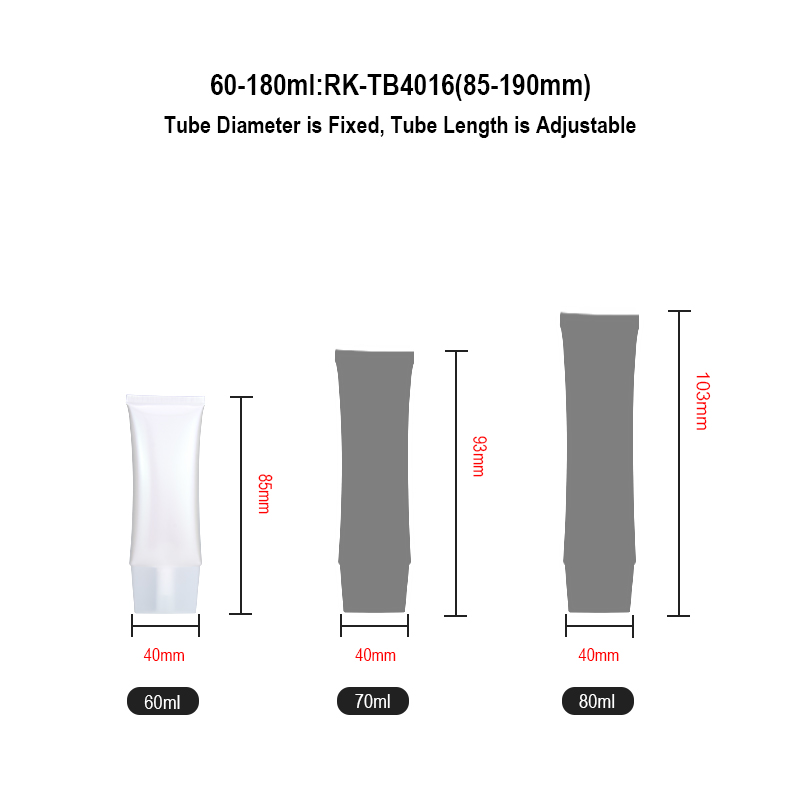 Plastic Cosmetic Soft Tube