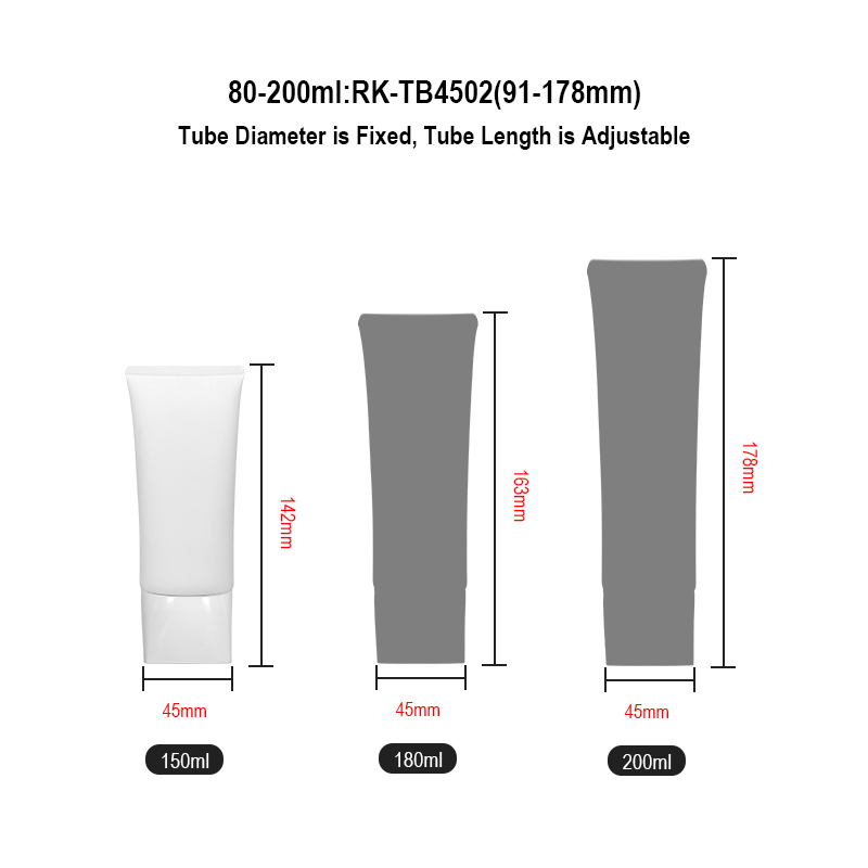 Soft Squeeze Plastic Tube