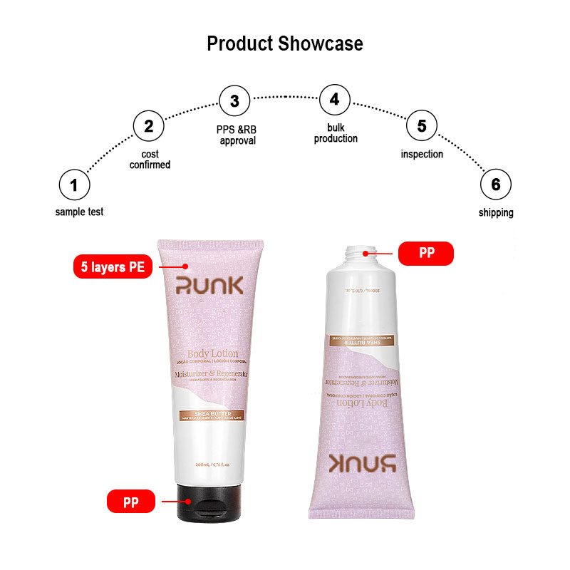 body wash tubes