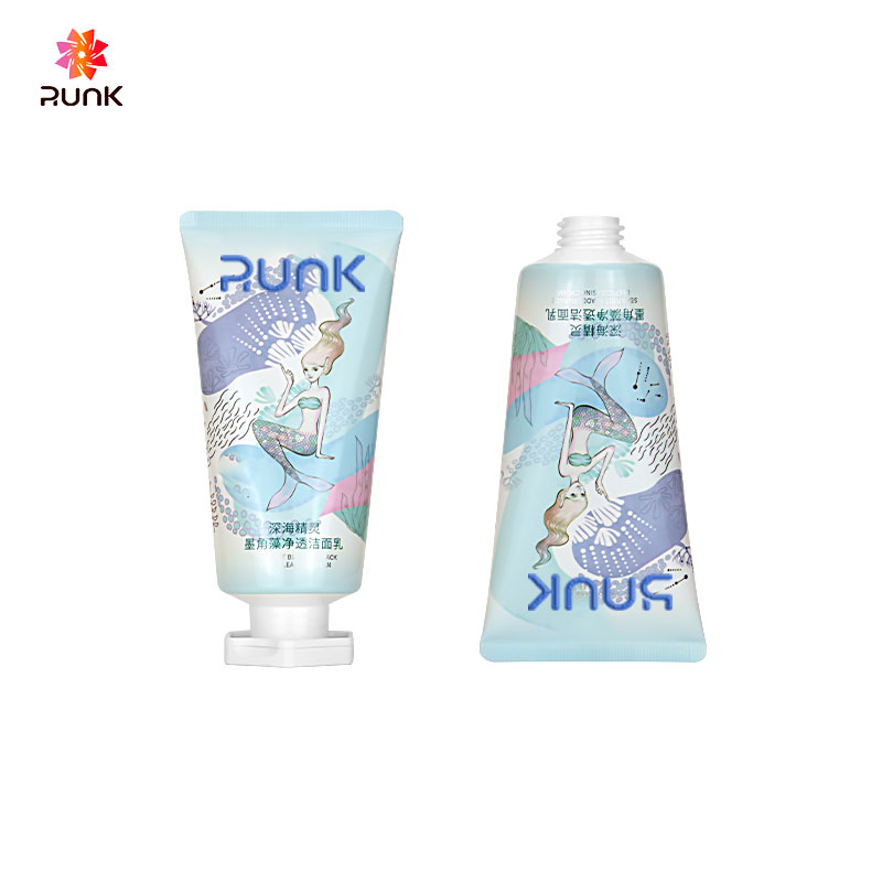face wash packaging tube