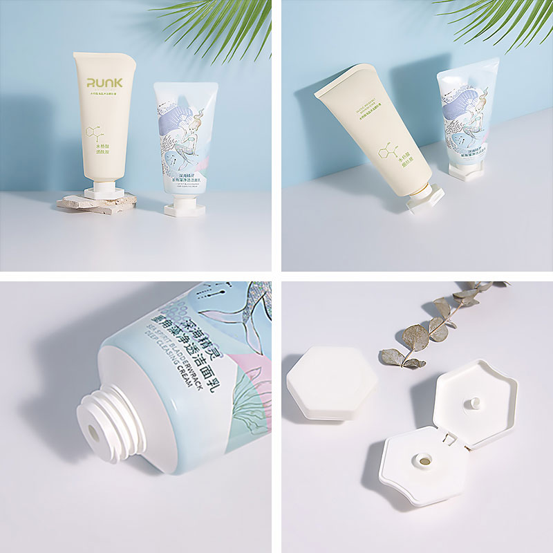 face wash packaging tube