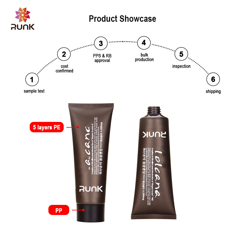 plastic Hair Mask Tube