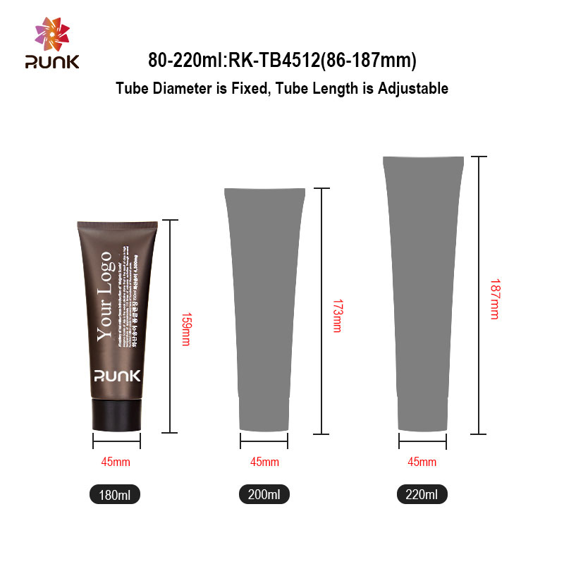 hair product tubes