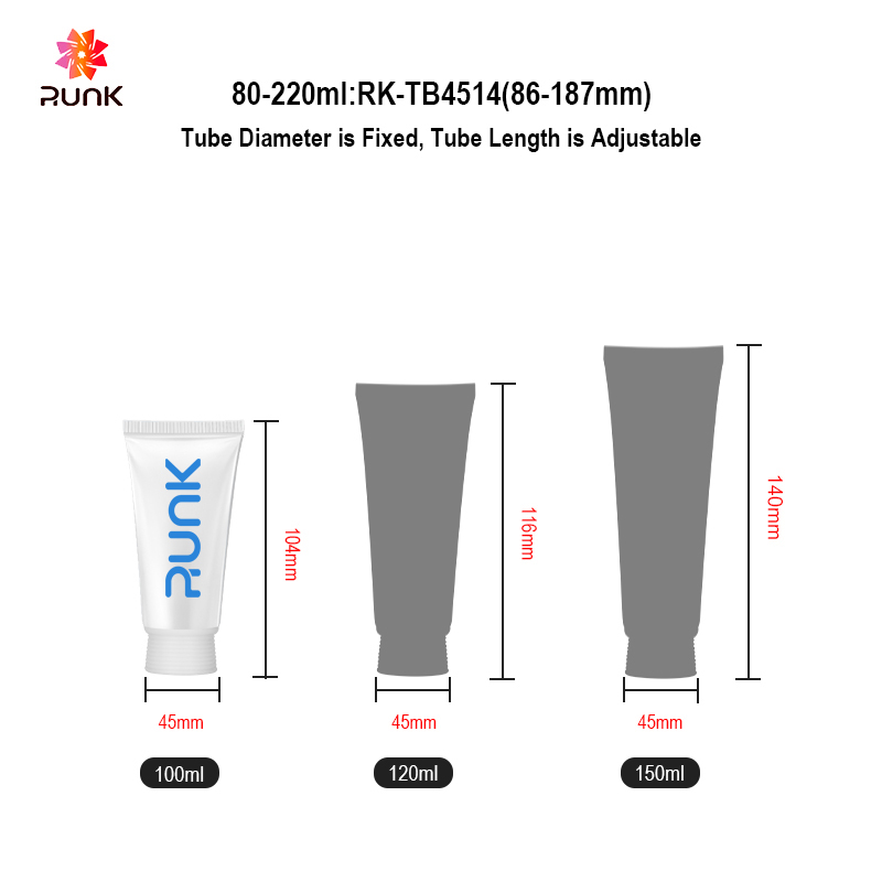 whitening cleanser tube