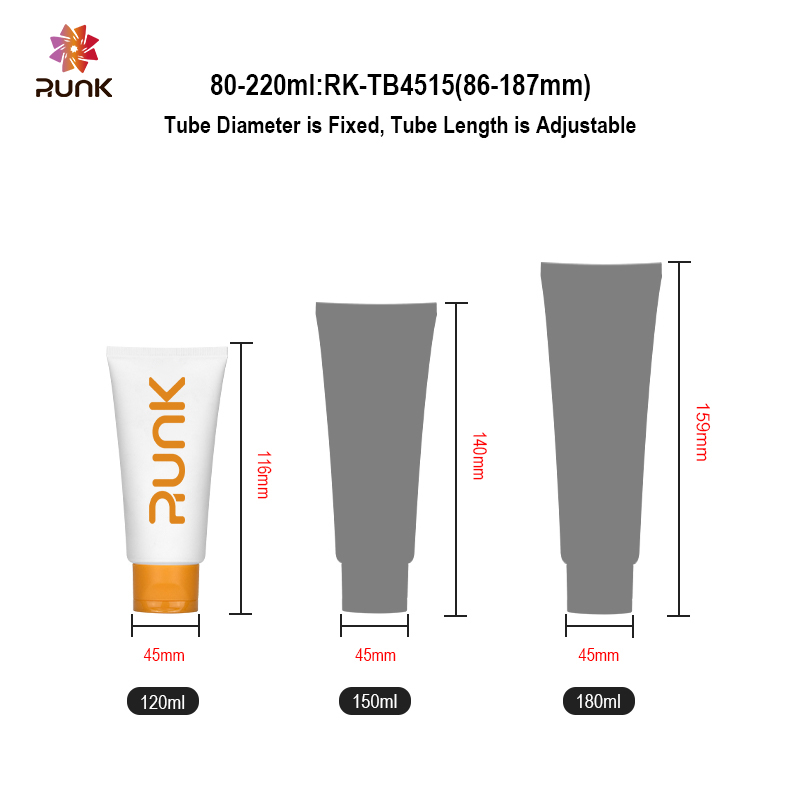 face wash tube customization