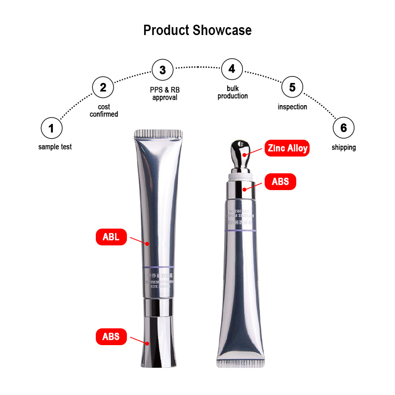 Vibration Applicator Cosmetic Tubes