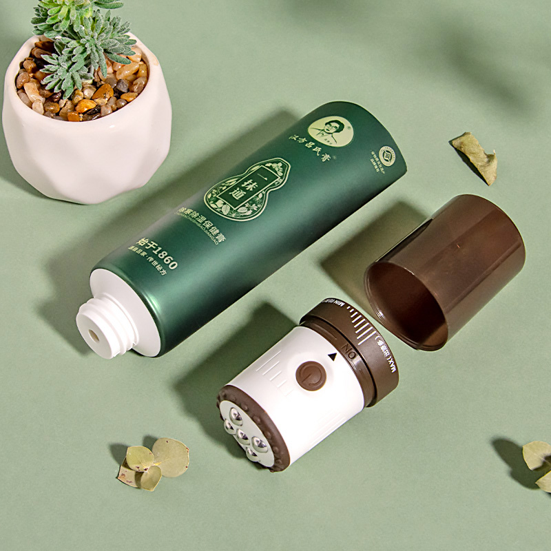 Rotate cover facelotion packaging