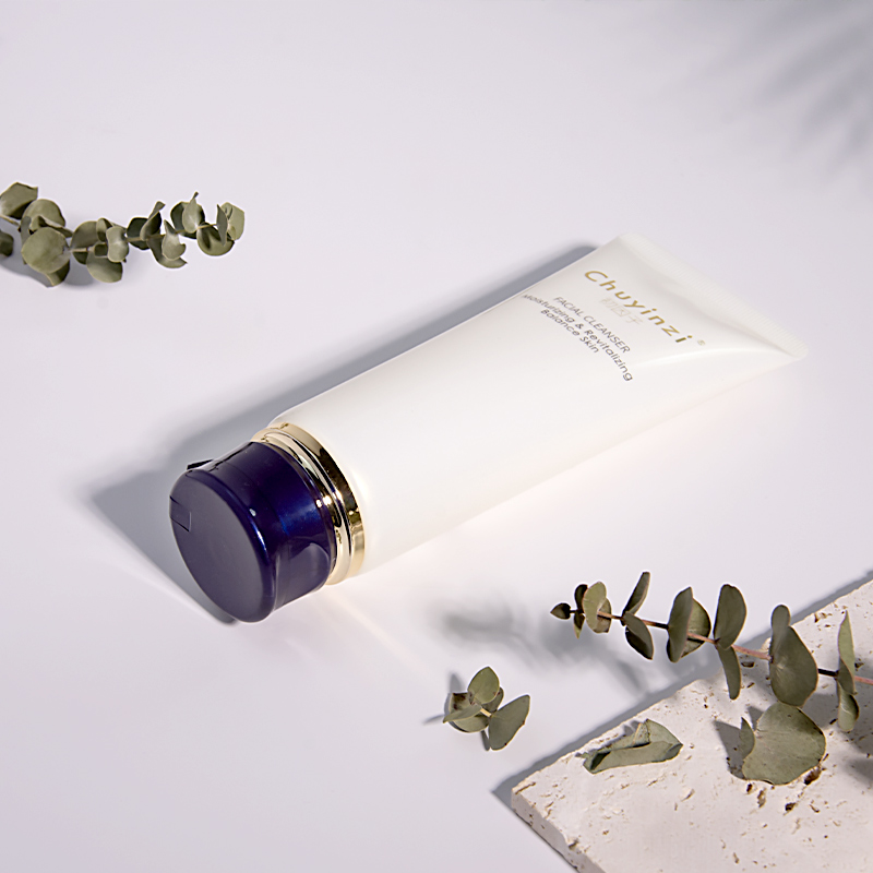 Unique plastic face cream packaging tube