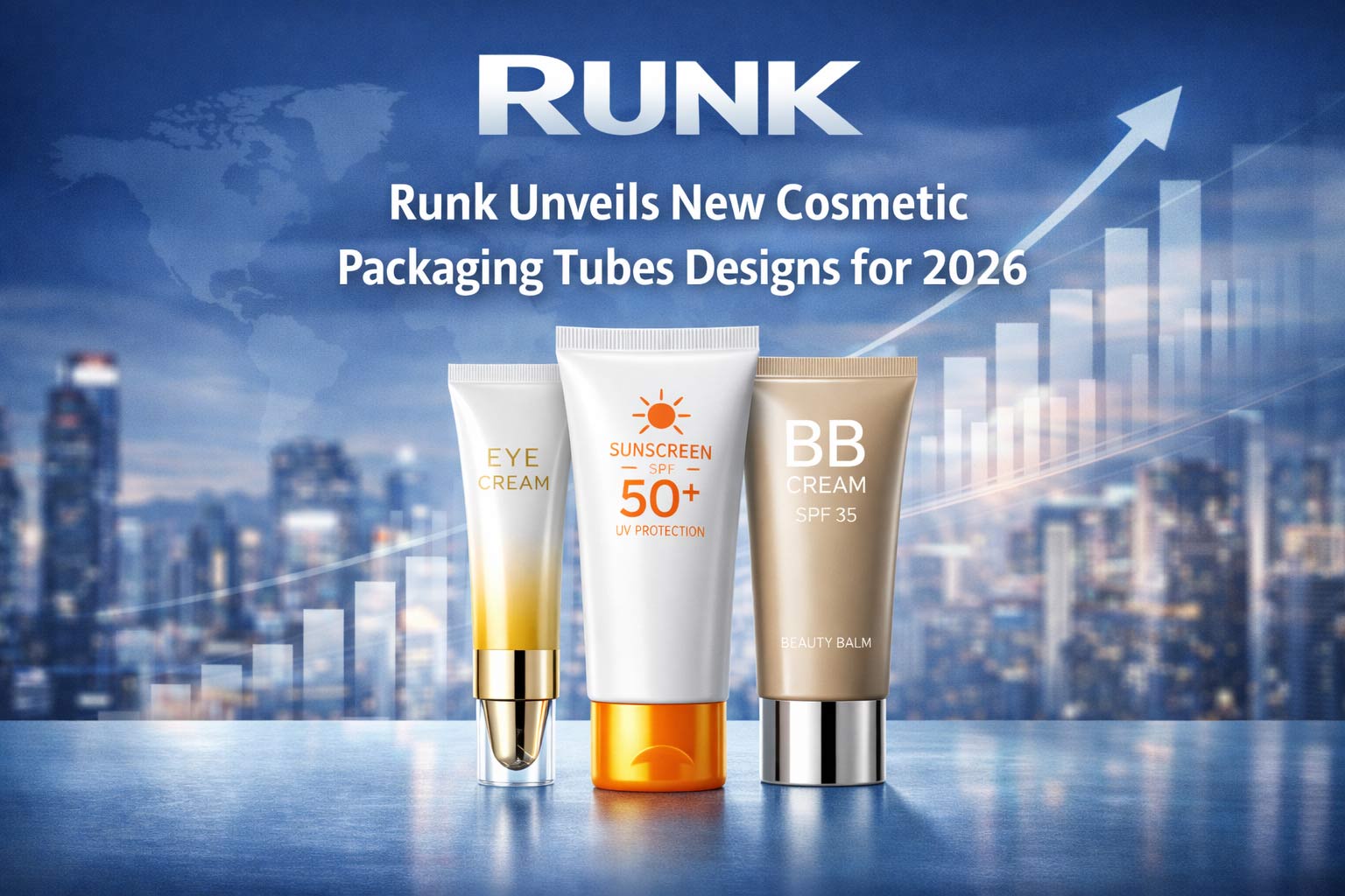 Runk presenta i nuovi design dei tubetti per il packaging cosmetico per il 2026
