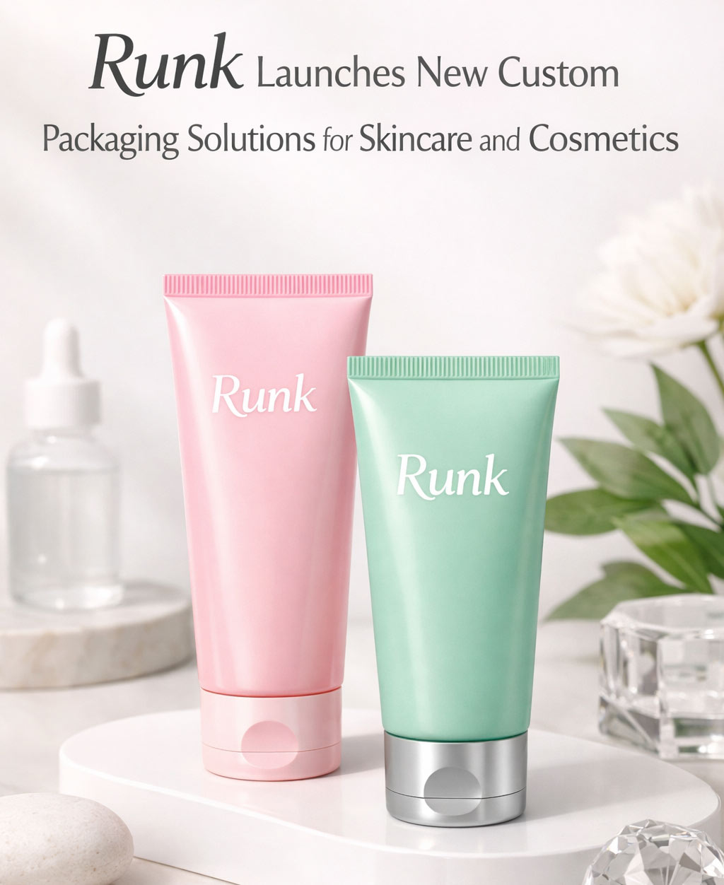 Runk lancia nuove soluzioni di packaging personalizzate per prodotti per la cura della pelle e cosmetici