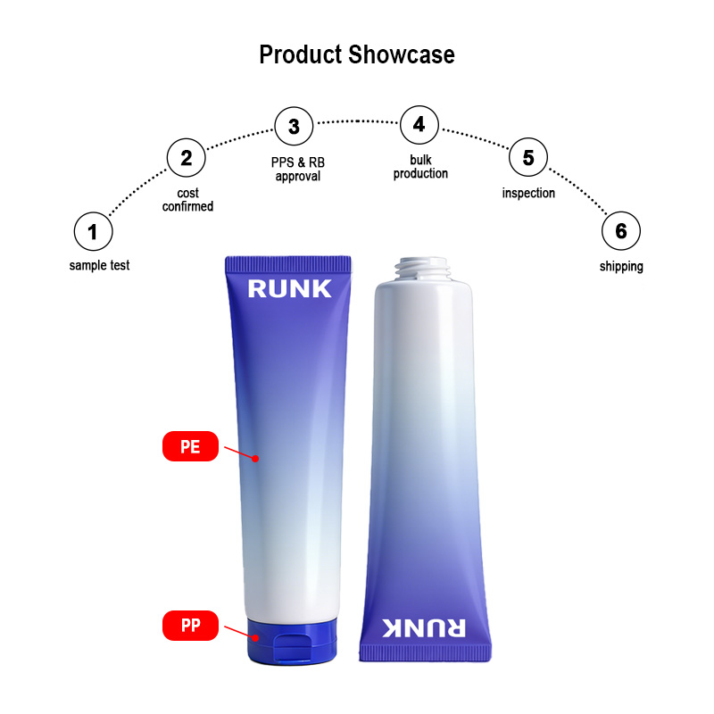 Runk cosmetic tube material Runk cosmetic tube material
