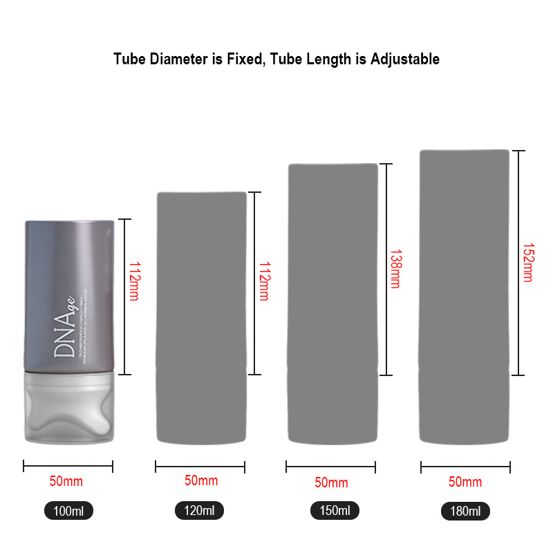 Runk cosmetic tubes size Runk cosmetic tubes size