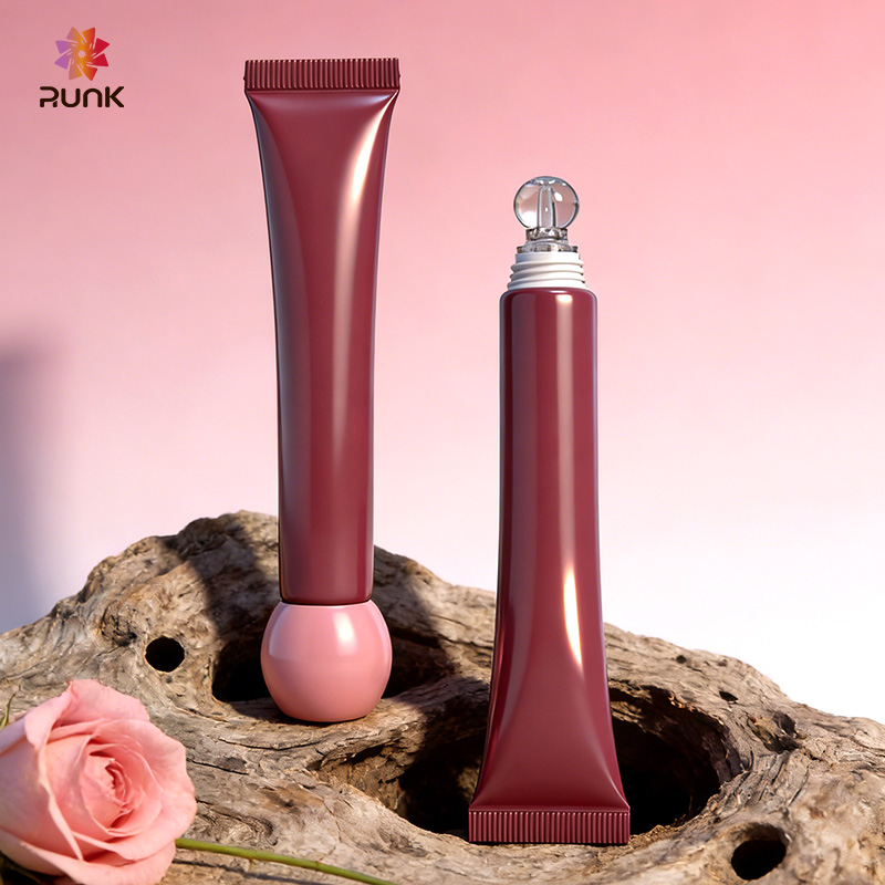 lip gloss tubes with white cap