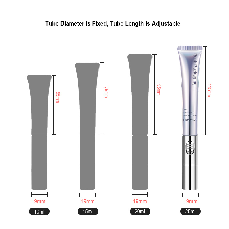 Runk Cosmetic Tube Capacity
