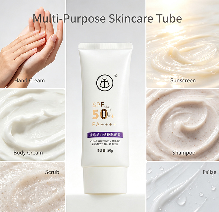 Sun Cream Packaging Tube