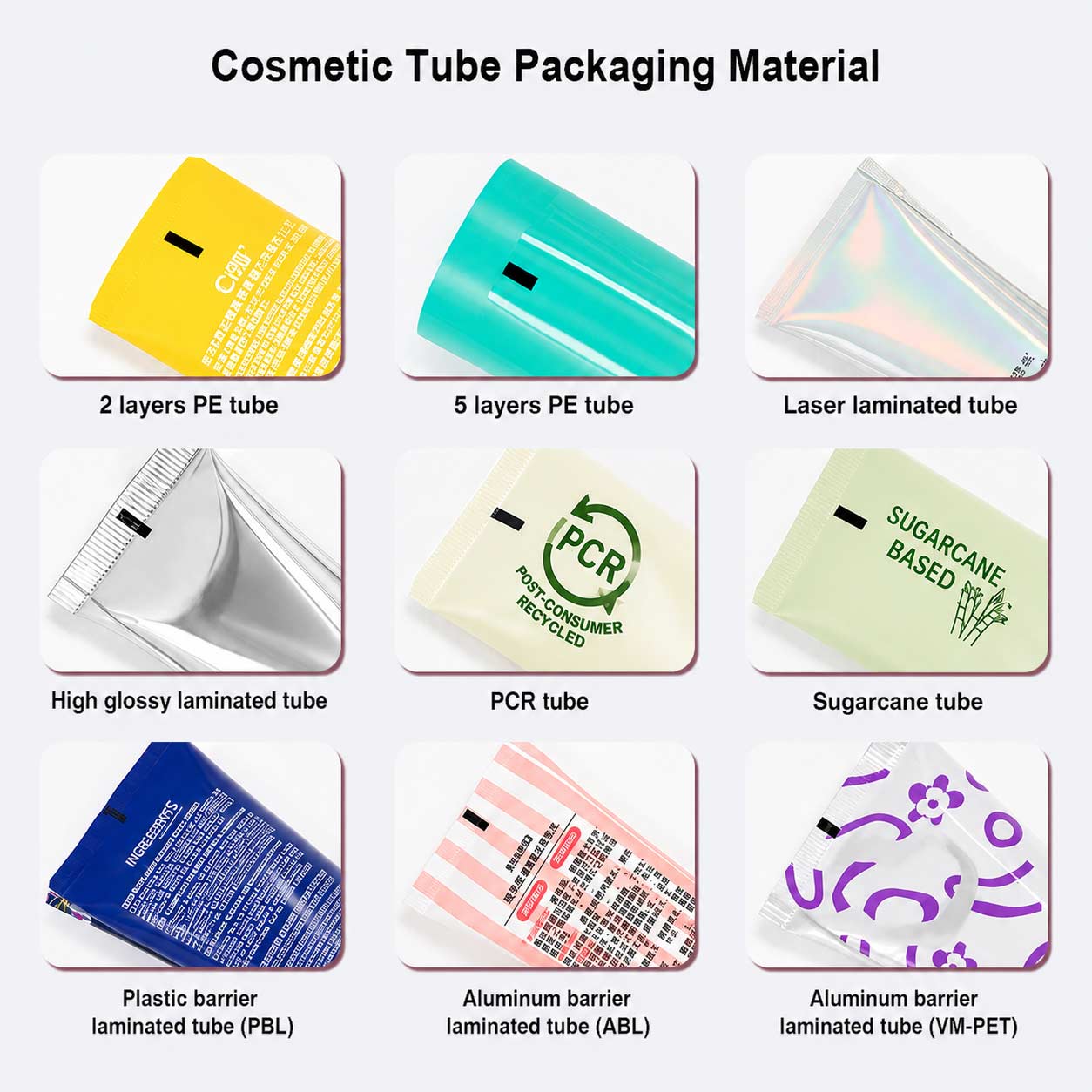 ABL Cosmetic Tubes
