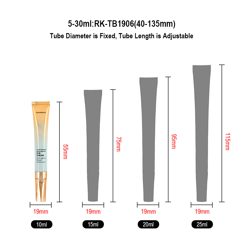 Runk Cosmetic Tube Capacity