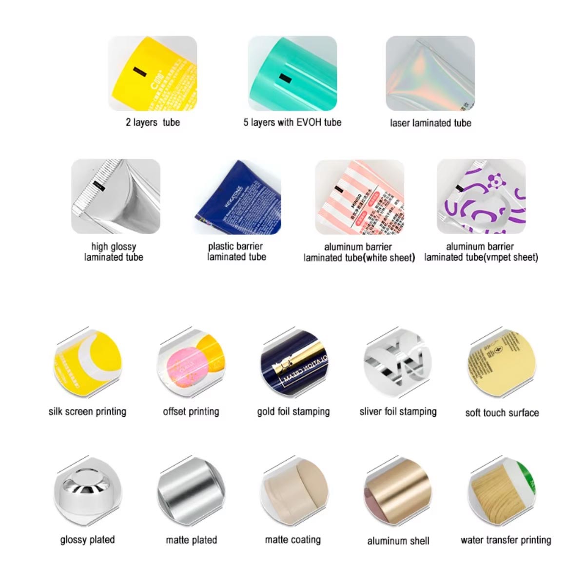 Laminate Cosmetic Tubes Laminate Cosmetic Tubes